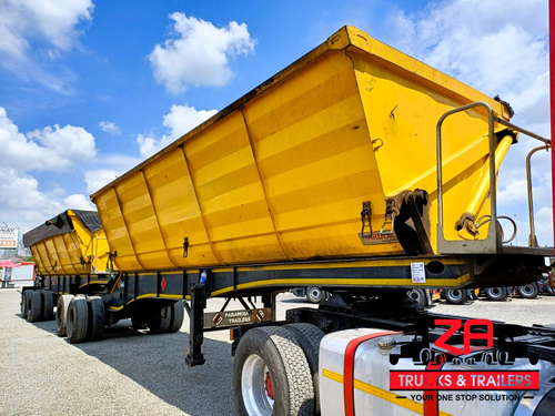 2022 PARAMOUNT 45 CUBE SIDE TIPPER TRAILER #53304